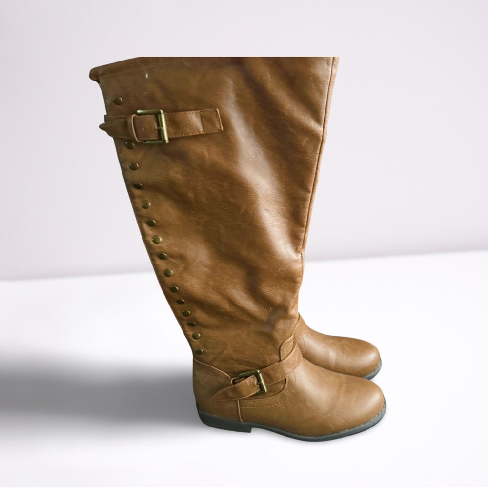 Stylish Tan Knee-High Boots